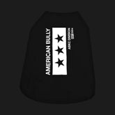 American Bully Pitbull Dog 3 Stars Tee Shirt Top Clothing